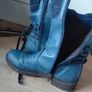 navy boots size uk 2 worn once Image 2