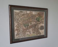 Map Edinburgh Scotland new town 1831