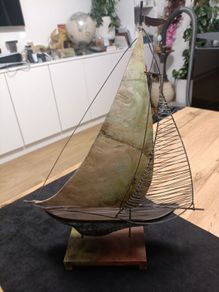Vintage Copper Boat