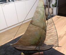Vintage Copper Boat