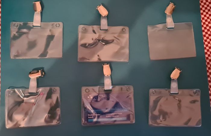 A Large Selection of Name Badge Holders