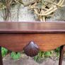 Antique mahogany silver table Image 2