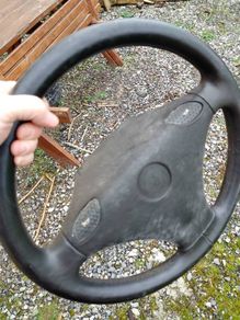 Saab 900 steering wheel