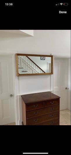 Antique Giltwood Mirror