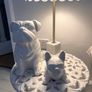 Two ceramic dog ornaments Image 4