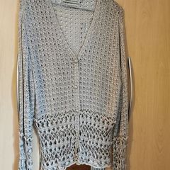Claire Kennedy Connemara Collection hand kintted cardigan UK 12