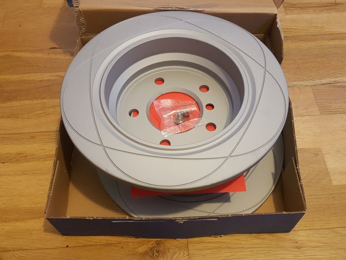 BMW E39 Rear Brake Discs 298mm ATE Power Discs