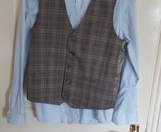 Shirt and waistcoat 13year old
