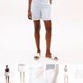 Tommy Hilfiger shorts relax pink chino shorts size Mo Image 3