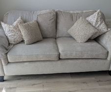 sofa and arm chair
