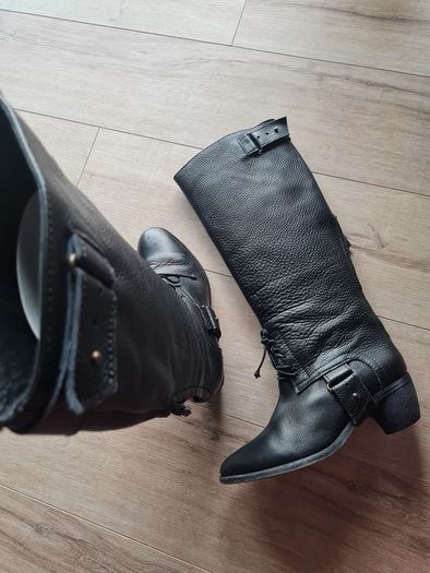 All Saints Leather Boots