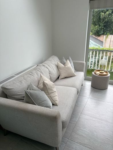 3 Seater Grey DFS Sofa