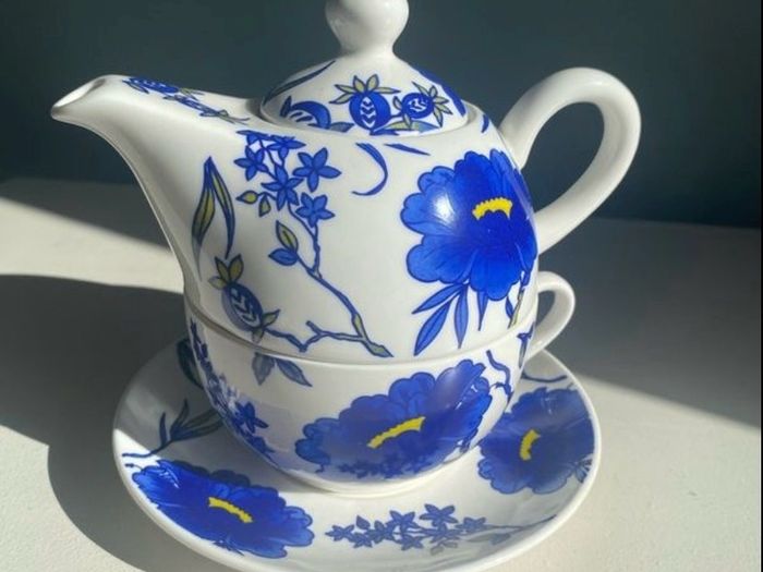 Dandy lines England Tea for one three piece set