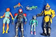 Fortnite  4 Action Figures  2 Weapons Accessories  Bundle