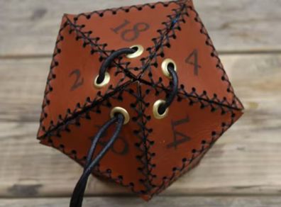 D&D dice bag
