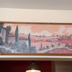 Landscape Painting PRINTED on backdrop