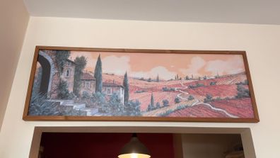 Landscape Painting PRINTED on backdrop