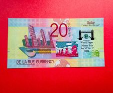 Test  Banknote  2016  World Paper  Money  Fair  ( Uncirculated )