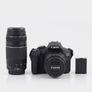 Canon EOS 1300D (Rebel T6) DSLR Kit - 2 Lenses (18-55mm + 75-300mm), Filters & Bag Image 4