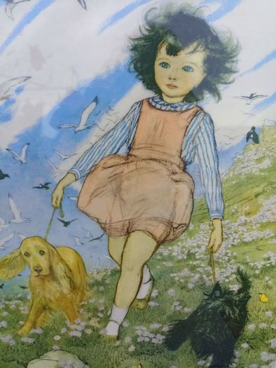 2 X Vintage Muriel Dawson Nursery Prints