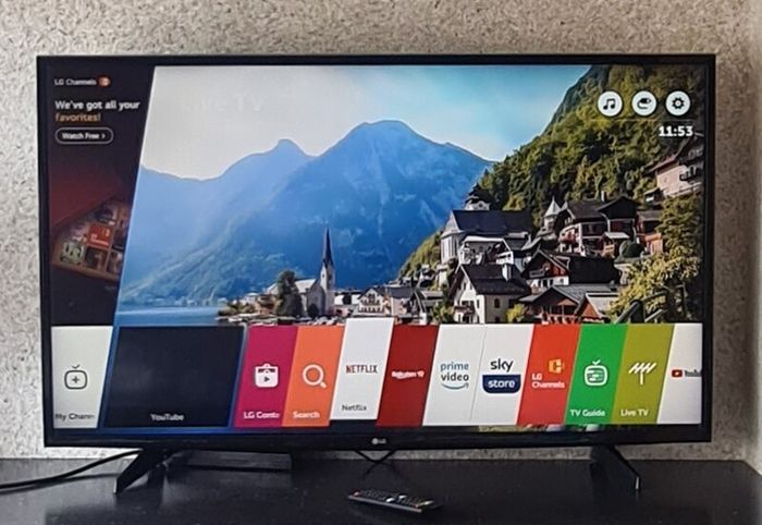 Lg 49" 4k Ultra Hd Smart Tv  Model 49uh620v