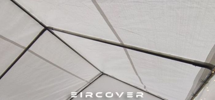 Standard Marquee 3 x 6 PE cover (10' - 20') White
