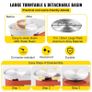 Electric Pottery Wheel 350W Adjustable 0-300 RPM Ceramic Forming Machine Image 3