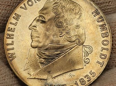Germany 1968 20 Mark Humboldt Superb Beautiful Uncirculated Lustrous Toned