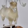 glass wood sculpture  by Warren Hooper 83" Image 8