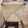 antique church chair Image 3