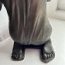 Vintage Lady Brushing Hair Genesis Bronze Figure Image 7
