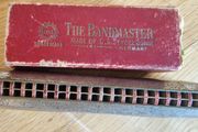 Pre-WWII Vintage C.A. Seydel Sohne Bandmaster Harmonica with Original Box