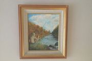 Art - Oil on Board ( Marie Wright) ( Reduced )
