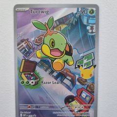 Turtwig Full Art Promo Pokemon Card (MEP 040)