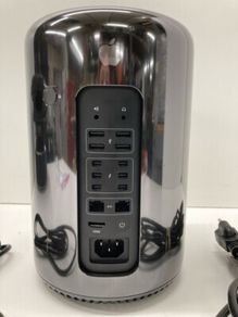Apple Mac Pro (Late 2013) A1481 3.7GHz Intel Xeon E5, 32GB RAM, 1TB SDD macOS Sequoia (Has two Graphics: AMD FirePro D300 2GB)