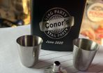 stag party whiskey hip flask sets
