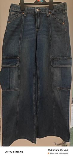 Girls H&M Cargo jeans