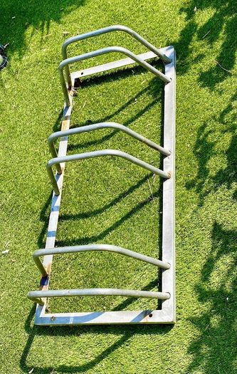 Galvanised Bike Rack (for 3-bikes)