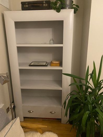 Bookcase and TV unit