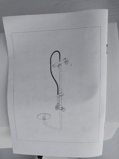 Chrome Rainfall Power Shower