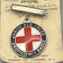 1951 Junior Red Cross Proficiency Badge Original Backing Card and Box + 1 Bonus Image 5