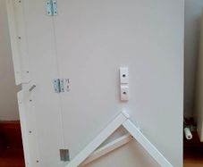 Drop leaf table ikea Norberg 74x60cm as new
