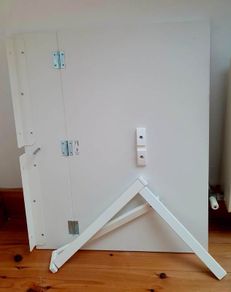 Drop leaf table ikea Norberg 74x60cm as new