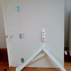 Drop leaf table ikea Norberg 74x60cm as new