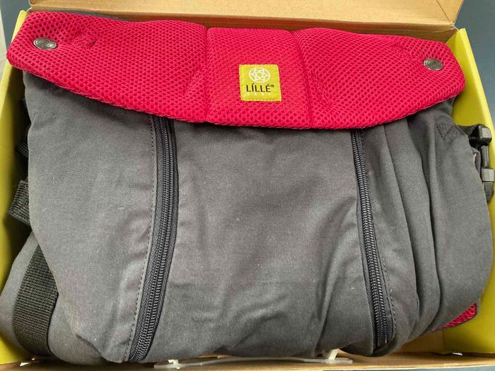 LILLEbaby Complete All Seasons 6-in-1 Baby Carrier - Charcoal/Berry