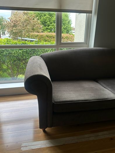 3 Seater Sofa Brown-Grey