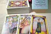 Limited Edition 1987 Amerigo Folchi Tarot - Omaggio a Erte, Bilingual Italian/English, Excellent Condition