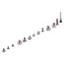 For iPhone X Full Complete Screw Set Repair Fix With 2 White Bottom Screws New - FHT35IPFC Image 4