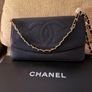 Chanel Clutch In Caviar Leather Authentic Image 2