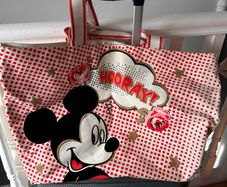 Cath Kidston x Disney overnight bag